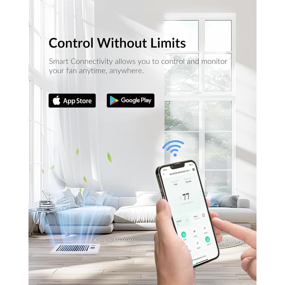 Super cichy wentylator do krat – Wifi Thermostat recenzja i cena