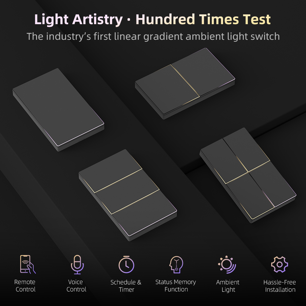 AVATTO 1/2/3/4-przyciskowy int – Smart Light Switch Wifi recenzja i cena