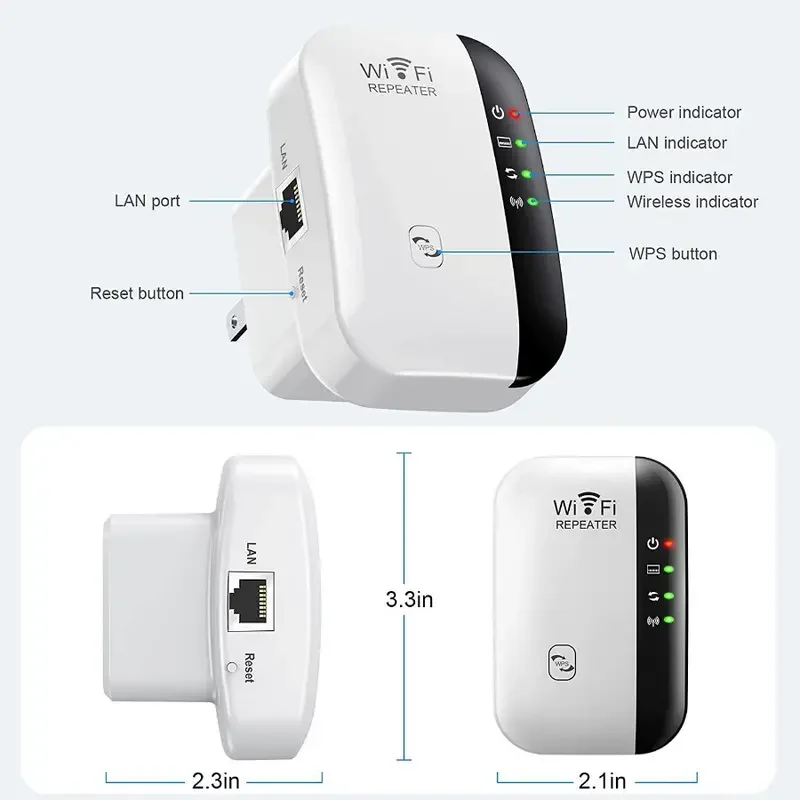 Wzmacniacz sygnału WiFi 300Mbp – Wifi Smart Plug recenzja i cena