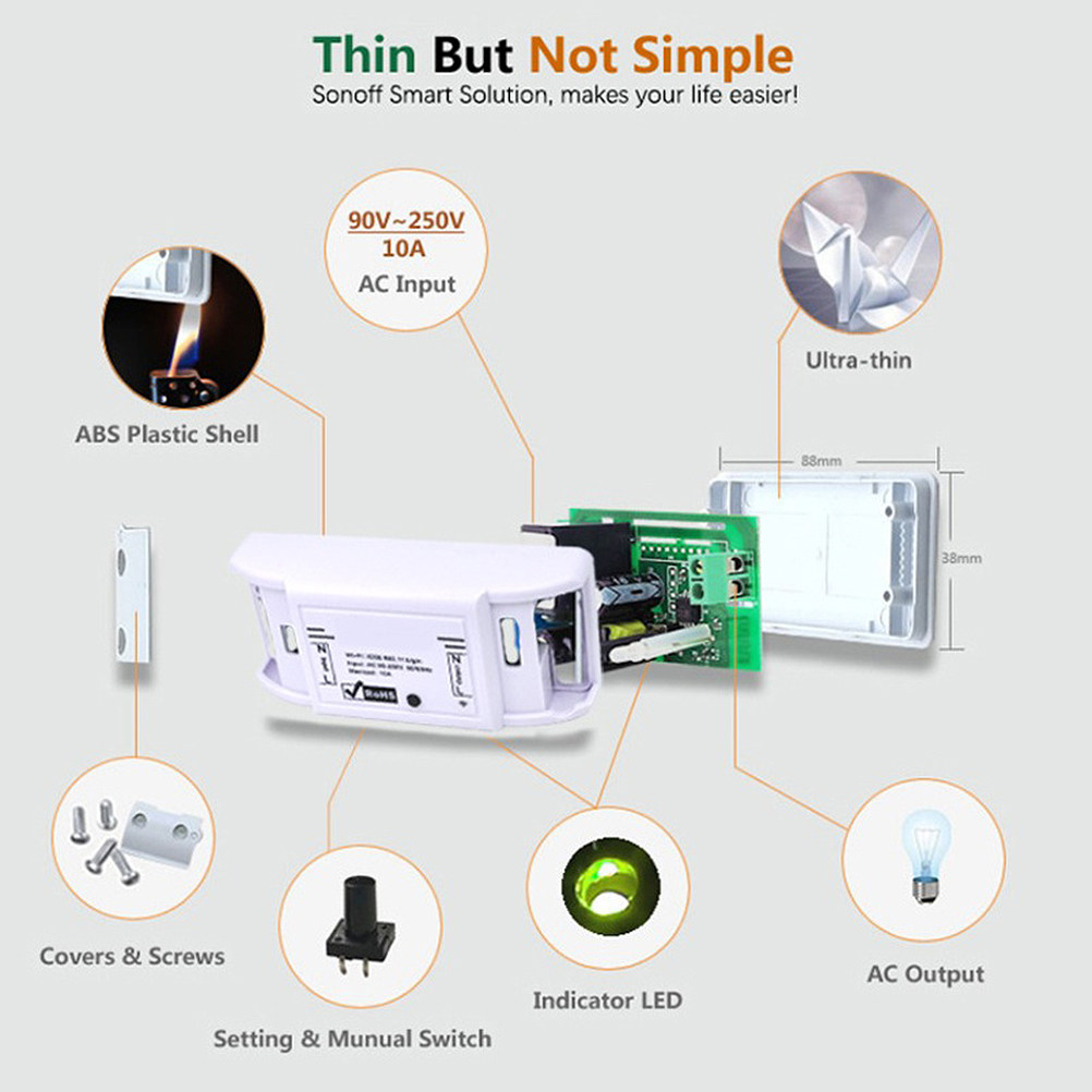 1 szt. Inteligentny przełączni – Smart Light Switch Wifi recenzja i cena